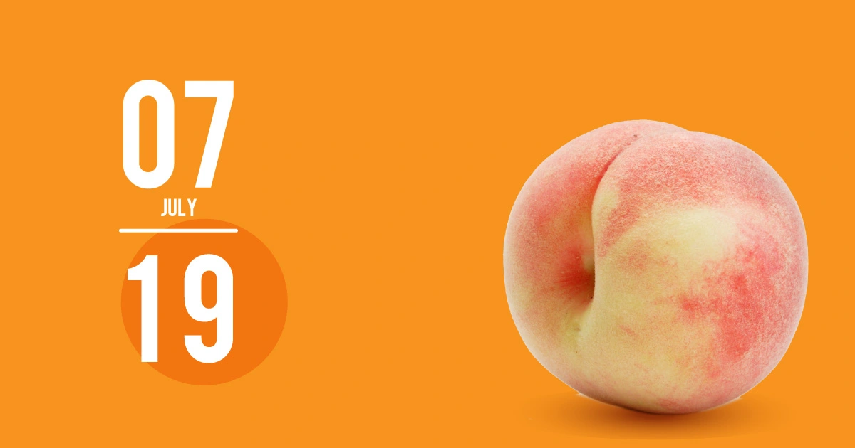 7月19日の記念日は？「知育菓子の日」「やまなし桃の日」や「女性大臣の日」など